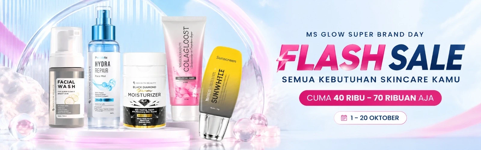 MS GLOW promo